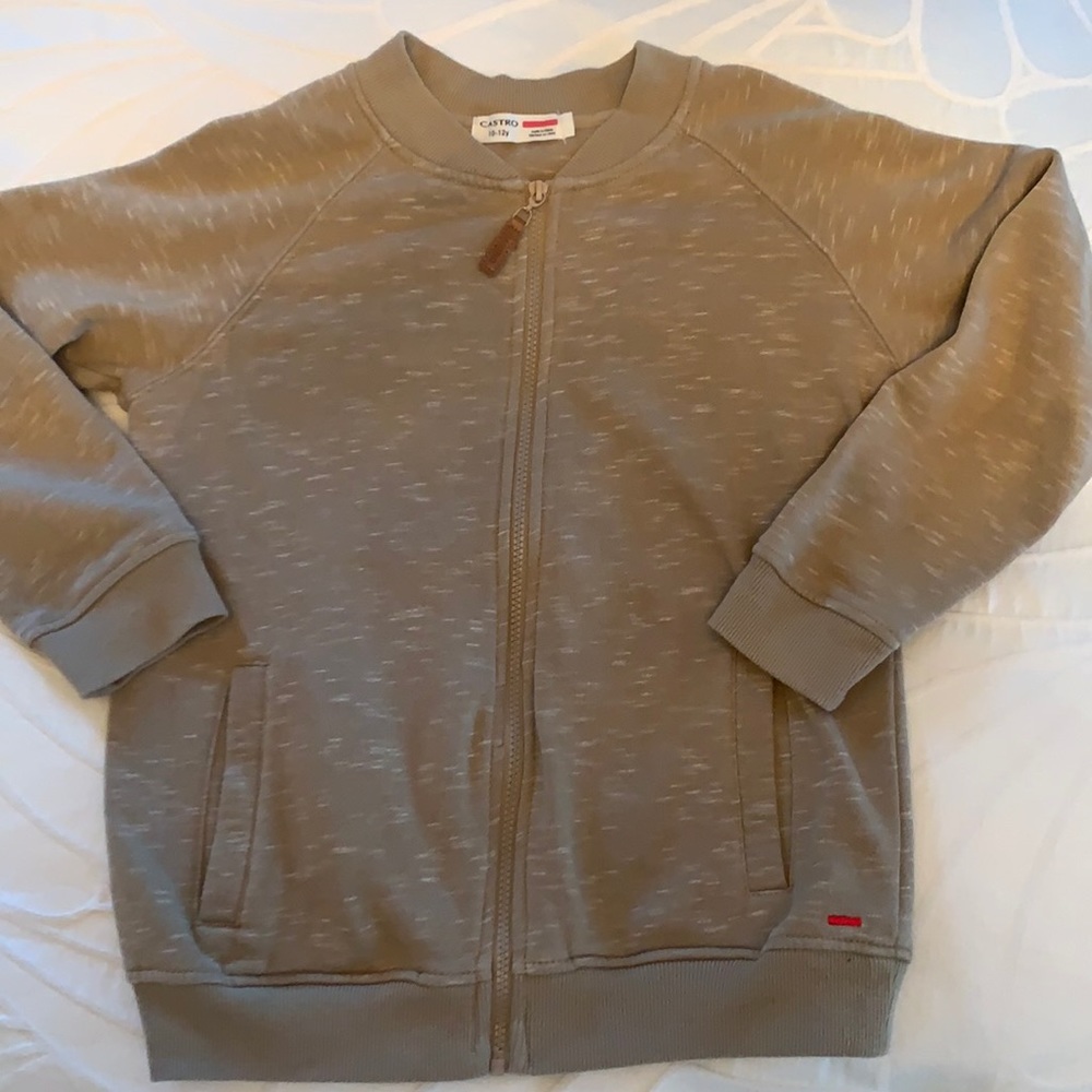 Zippered Sweatshirt